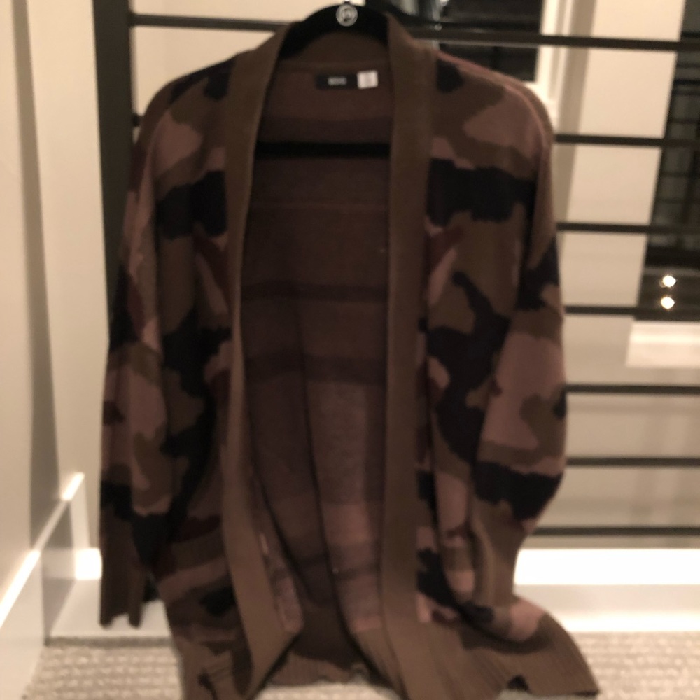 Camo Cardigan
